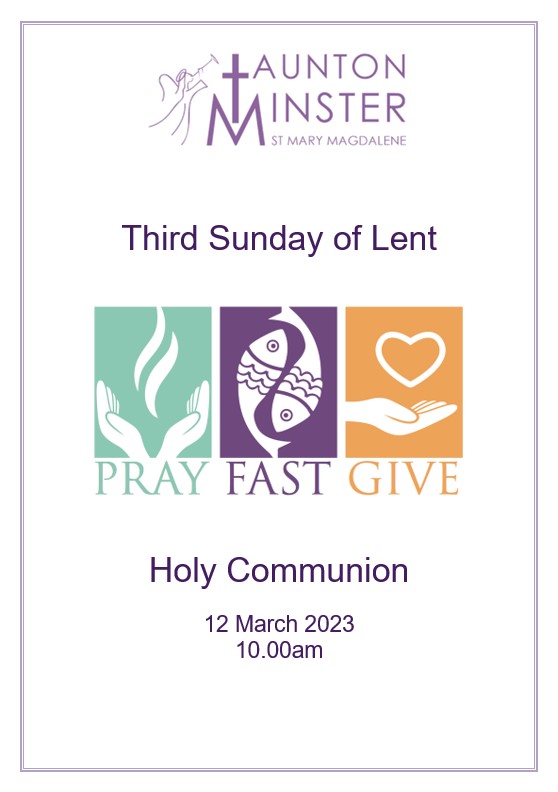 The Third Sunday of Lent ~ Holy Communion