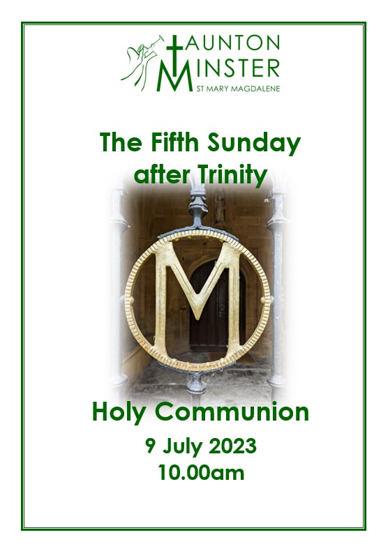 The Fifth Sunday after Trinity