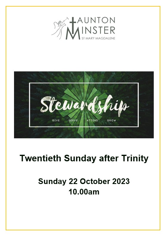 The Twentienth Sunday after Trinity
