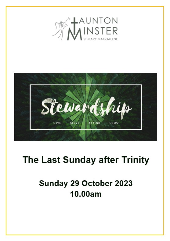 The Last Sunday after Trinity