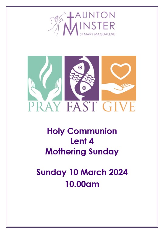 The Fourth Sunday in Lent (Mothering Sunday)