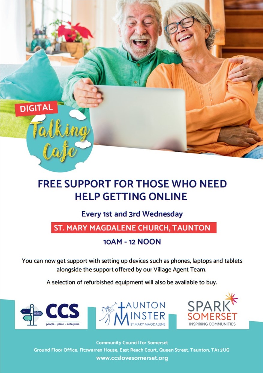 Bridging the Digital Divide: Join the Digital Café at Taunton Minster!