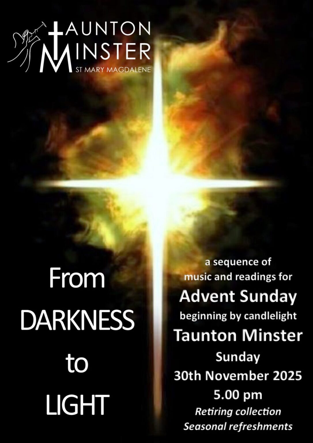 From Darkness to Light A Journey into Advent Taunton Minster,